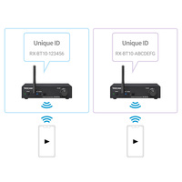COMPACT PROFESSIONAL STEREO BLUETOOTH RECEIVER (BT 5.1), XLR & RCA OUTPUT, EXTENDABLE BT ANTENNA