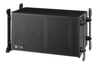 SR-C SERIES COMPACT LINE ARRAY MODULE- 8" 2-WAY- LONG-THROW (5° V) BLACK.