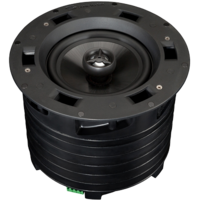 SONIC VORTEX® TECHNOLOGY 25/70/100 VOLT IN CEILING 6.5 INCH 2-WAY FLUTED IMPP, 1 INCH ALU DOME