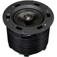 SONIC VORTEX® TECHNOLOGY 25/70/100 VOLT IN CEILING 8 INCH 2-WAY FLUTED IMPP, 1 INCH ALU DOME