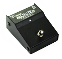 MICMUTE BOX, FOOTSWITCH STYLE - PROGRAMMABLE SWITICHING BEHAVIOR, 48 VOLT PHANTOM POWER SUPPLIED