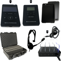 DIGI-WAVE 400 SERIES INTERPRETATION SYSTEM FOR TWO PRESENTERS AND 20 LISTENERS